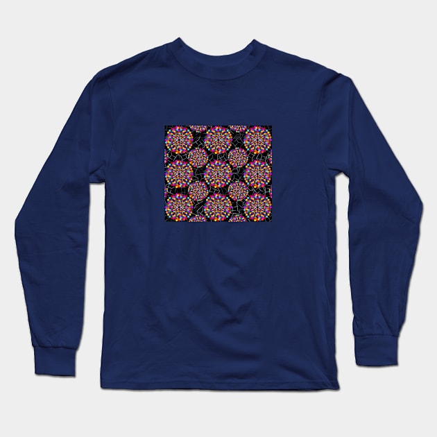 Fireworks Long Sleeve T-Shirt by JaqiW